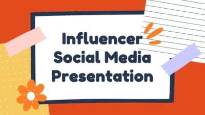 Influencer Social Media Slides