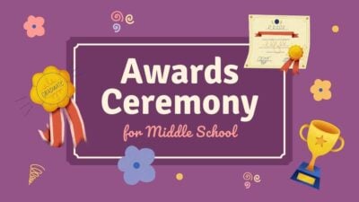 Awards Ceremony for Middle School Slides