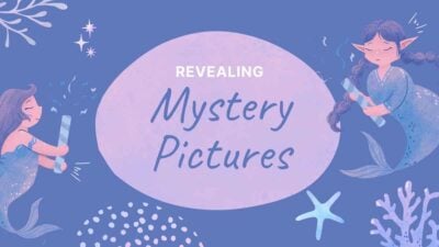 Watercolor Revealing Mystery Pictures Slides