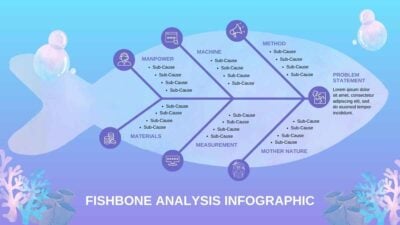 Cute Fishbone Analysis Infographic