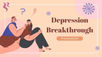 Geometric Abstract Depression Breakthrough Slides