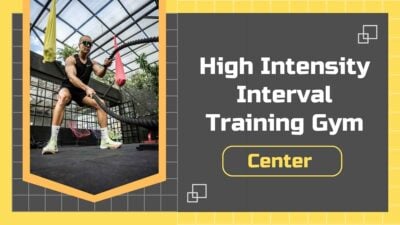 Geometric High Intensity Interval Training Gym Center Slides