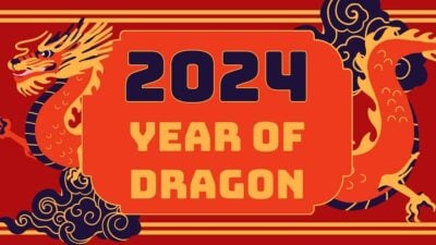 Illustrated 2025 Year of the Dragon Slides