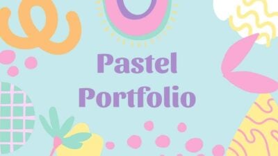 Pastel Portfolio Illustrative Business Slides