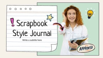 Pen Style Scrapbook Journal Slides