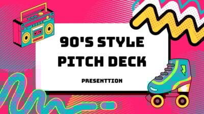 Illustrative Creative 90’s Style Presentation Slides
