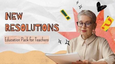 Scrapbook New Resolutions Education Pack Slides
