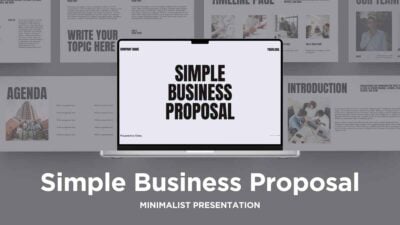 Simple Business Proposal Slides