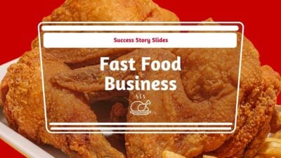 Simple Fast Food Business Success Story Slides