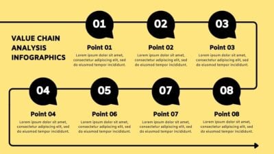 Simple Value Chain Analysis Infographics