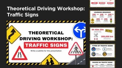 Illustrated Theoretical Driving Workshop: Traffic Signs Slides