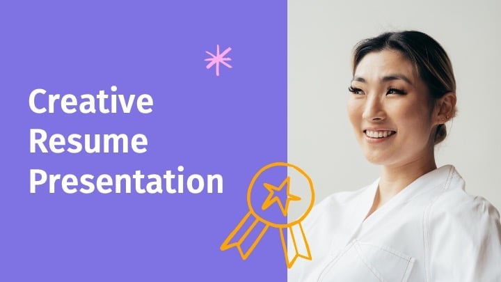Creative resume Slides Preview