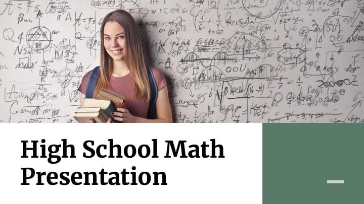 High school math Slides Preview