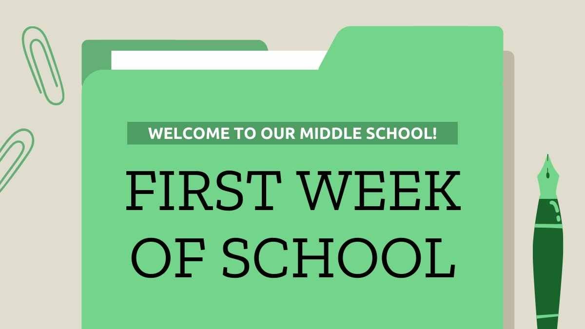 Aesthetic First Week of School Preview