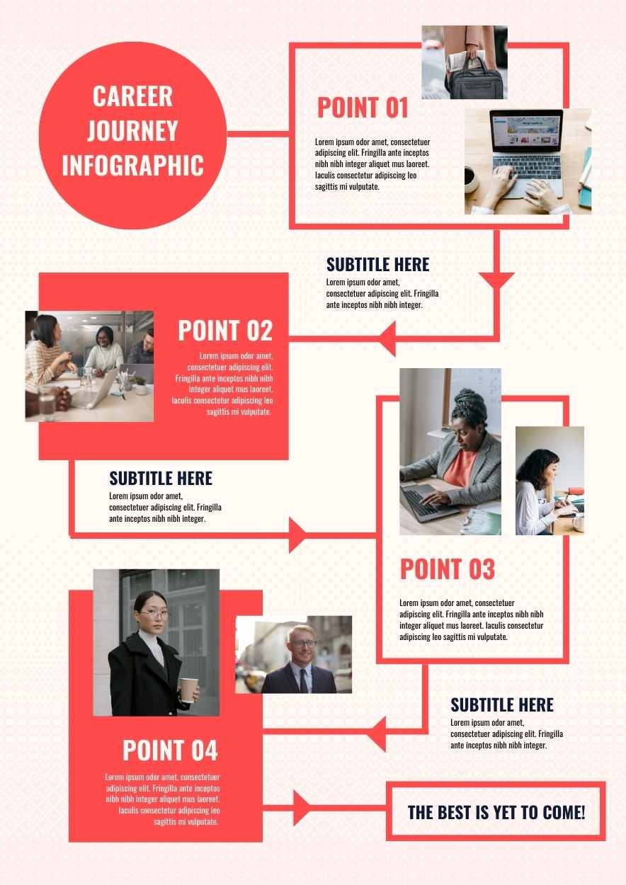 Basic Career Journey Infographic Preview
