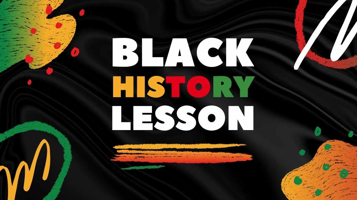 Black History Lesson Slides Preview