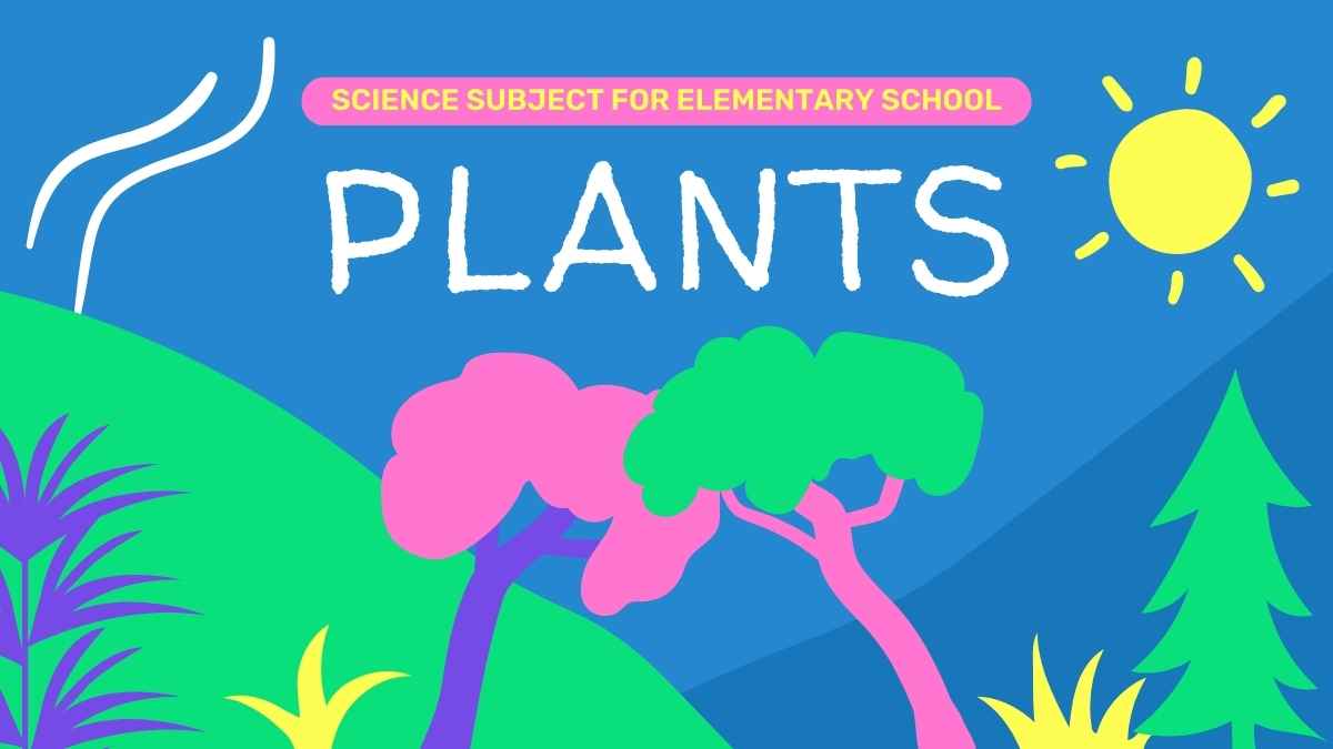 Science Subject for Elementary School Plants Slides Preview