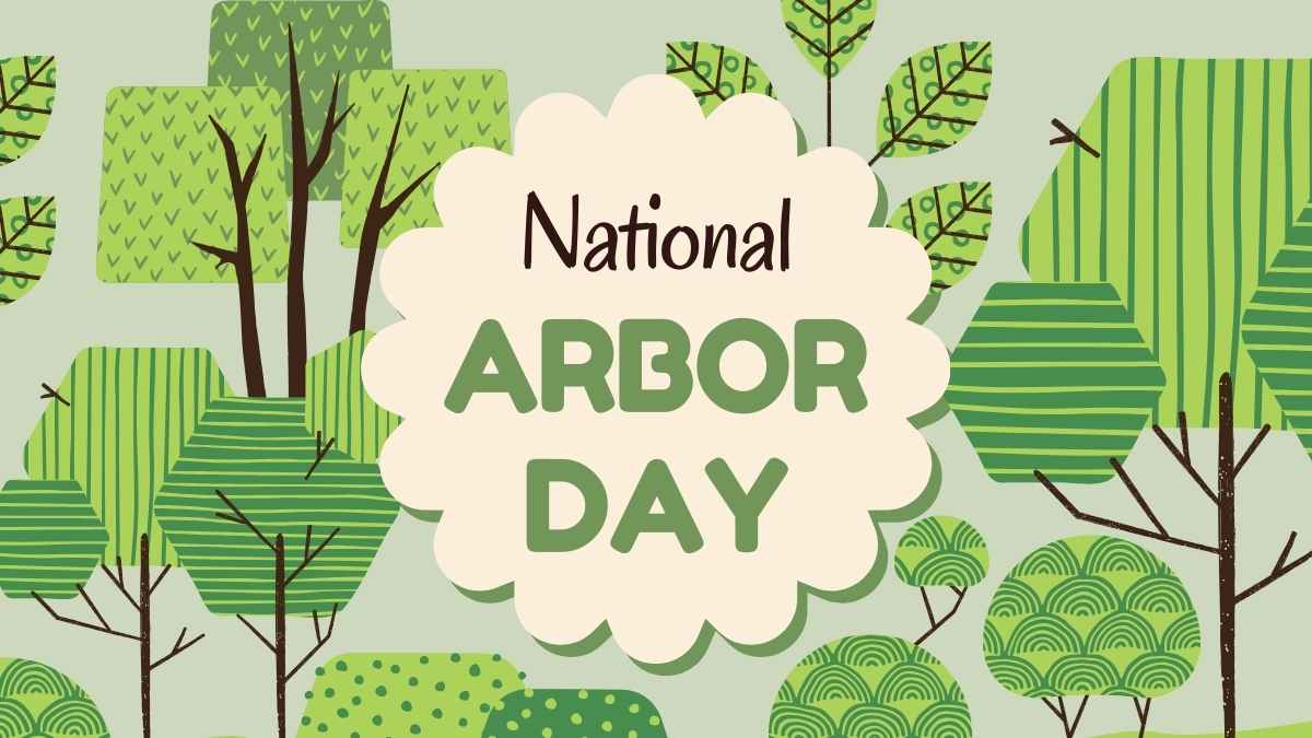 Botanical National Arbor Day Slides Preview