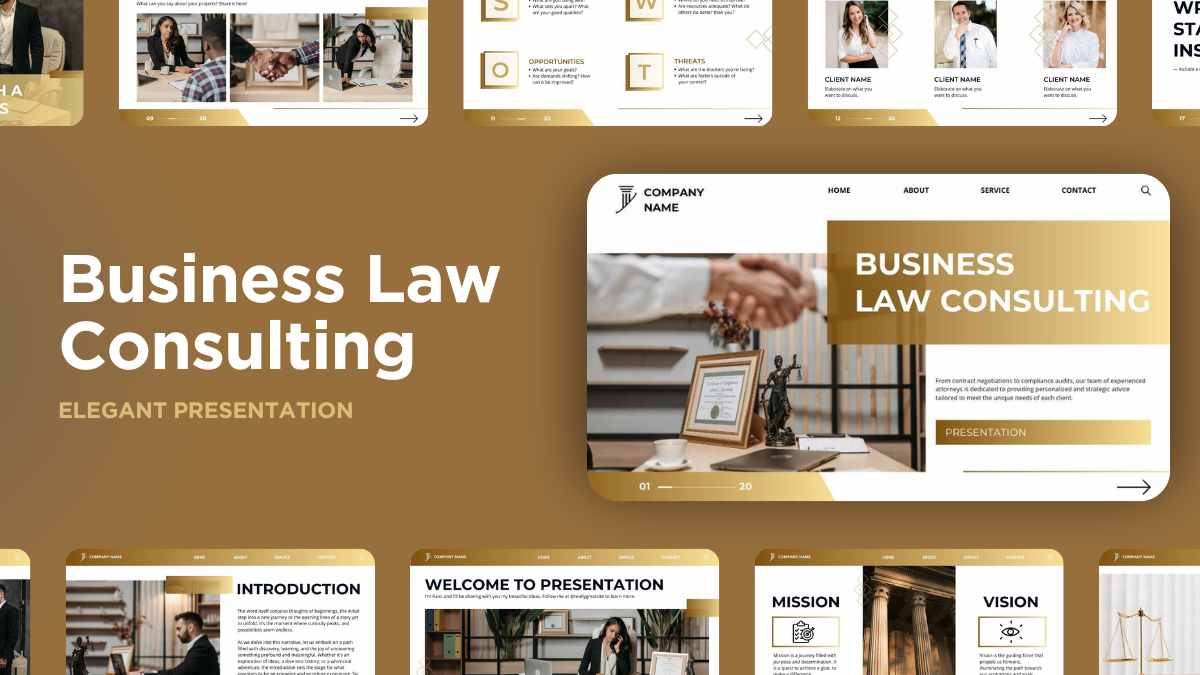 Modern Business Law Consulting Preview