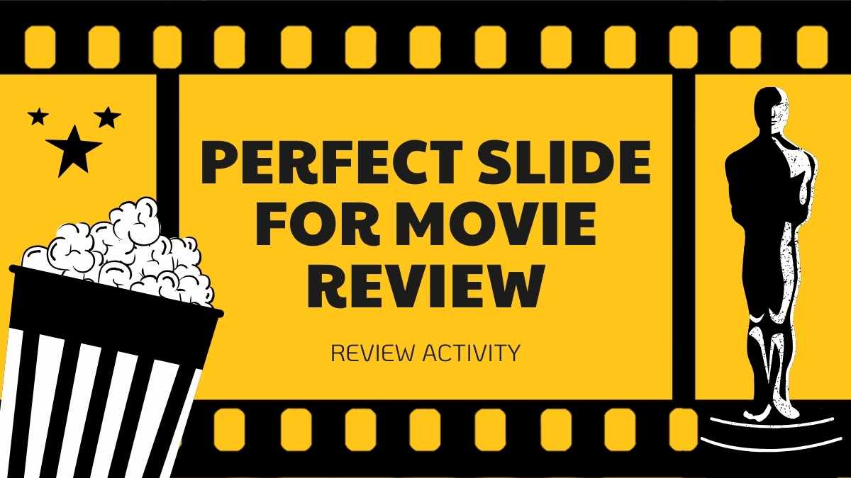 Classic Perfect Slides for a Movie Review Slides Preview