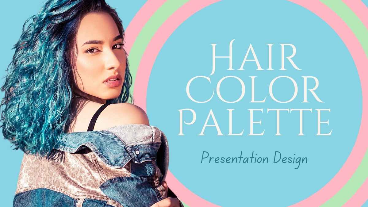 Colorful Hair Color Palette Preview