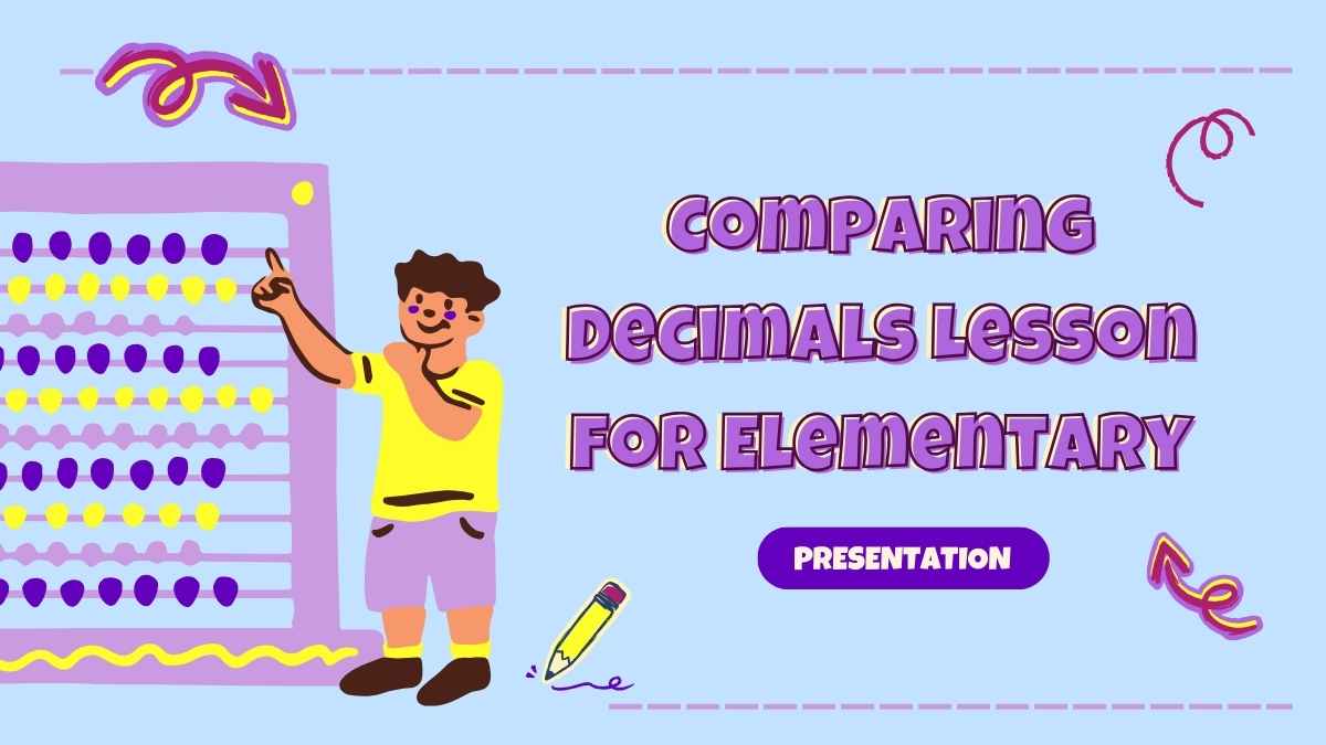 Comparing Decimals Math Lesson for Elementary Preview