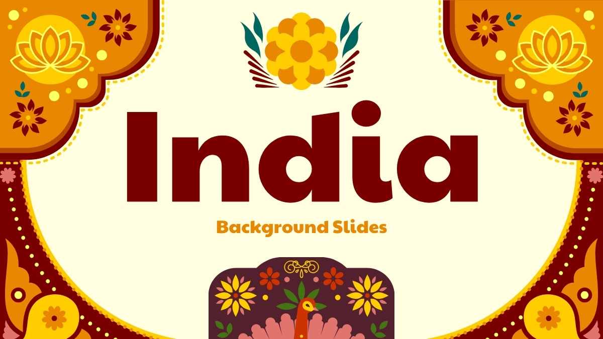 Creative India Background Slides Preview