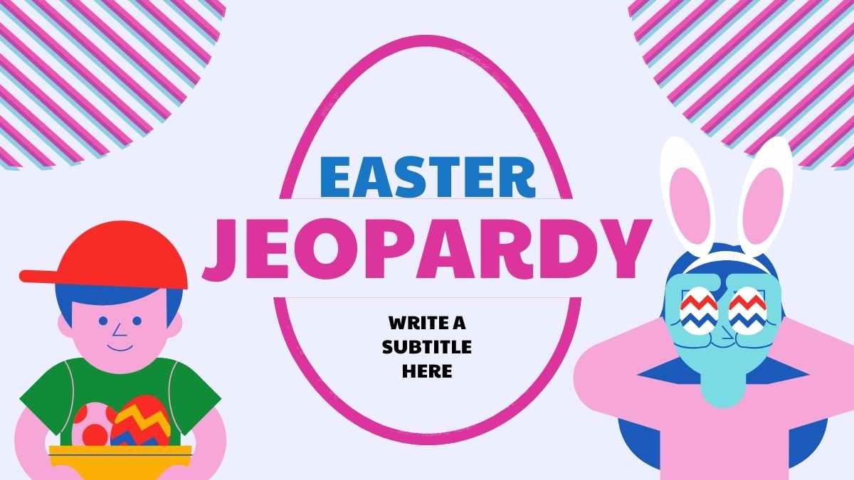 Cute Easter Jeopardy Preview