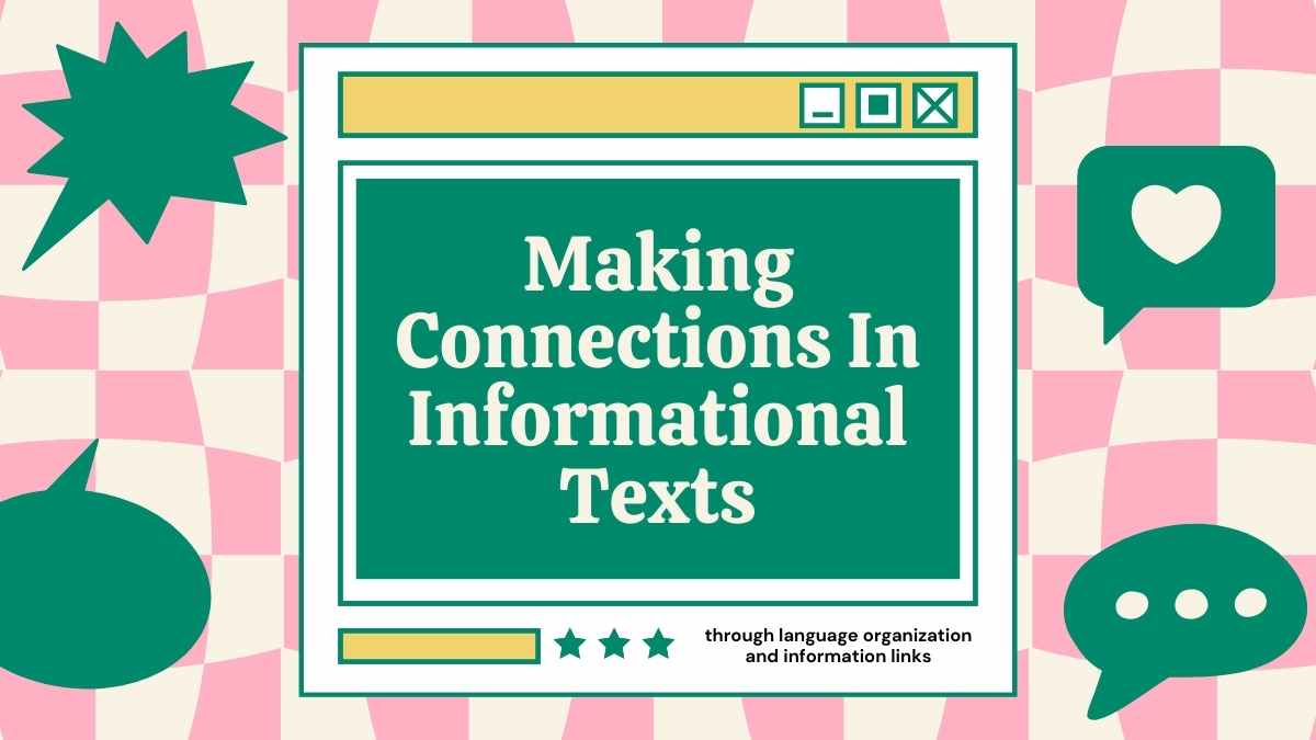 Cute Making Connections in Informational Text Lesson for High School Preview