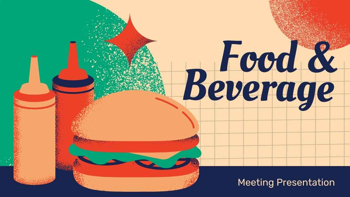 Vintage Food and Beverage Business Slides Preview