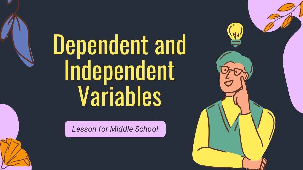 Dependent and Independent Variables Math Lesson for Middle School Preview
