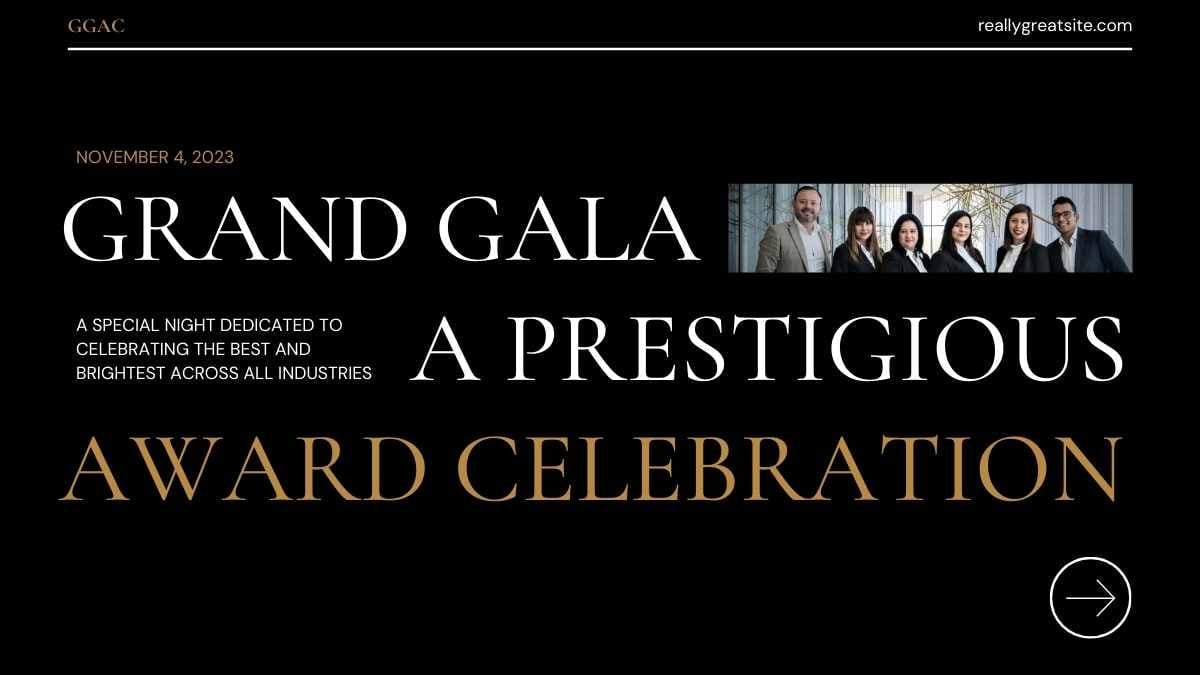 Grand Gala Ceremony Slides Preview