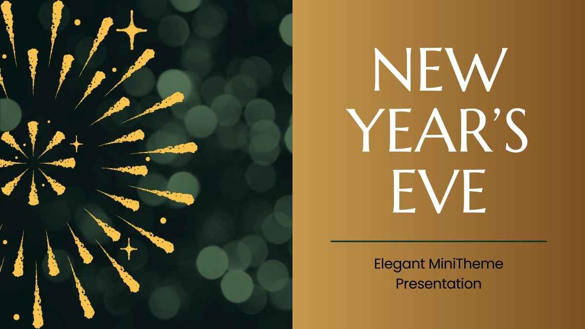 Elegant New Year’s Eve Slides Preview