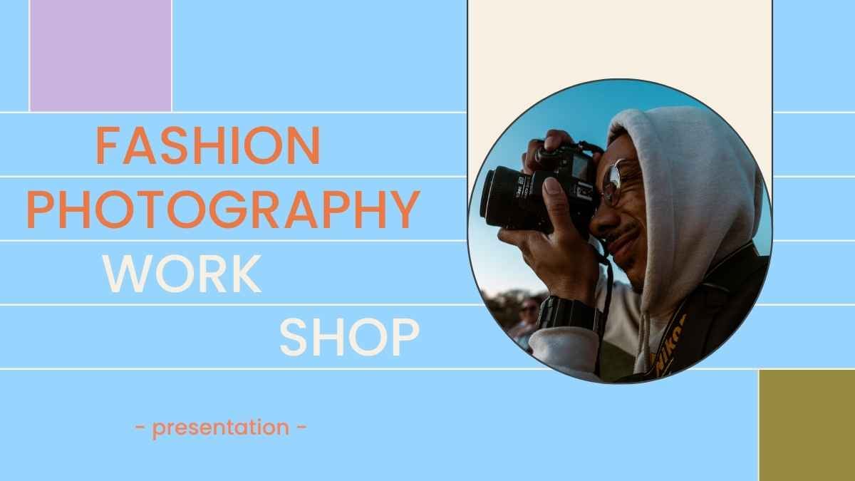 Creative Fashion Photography Workshop Slides Preview