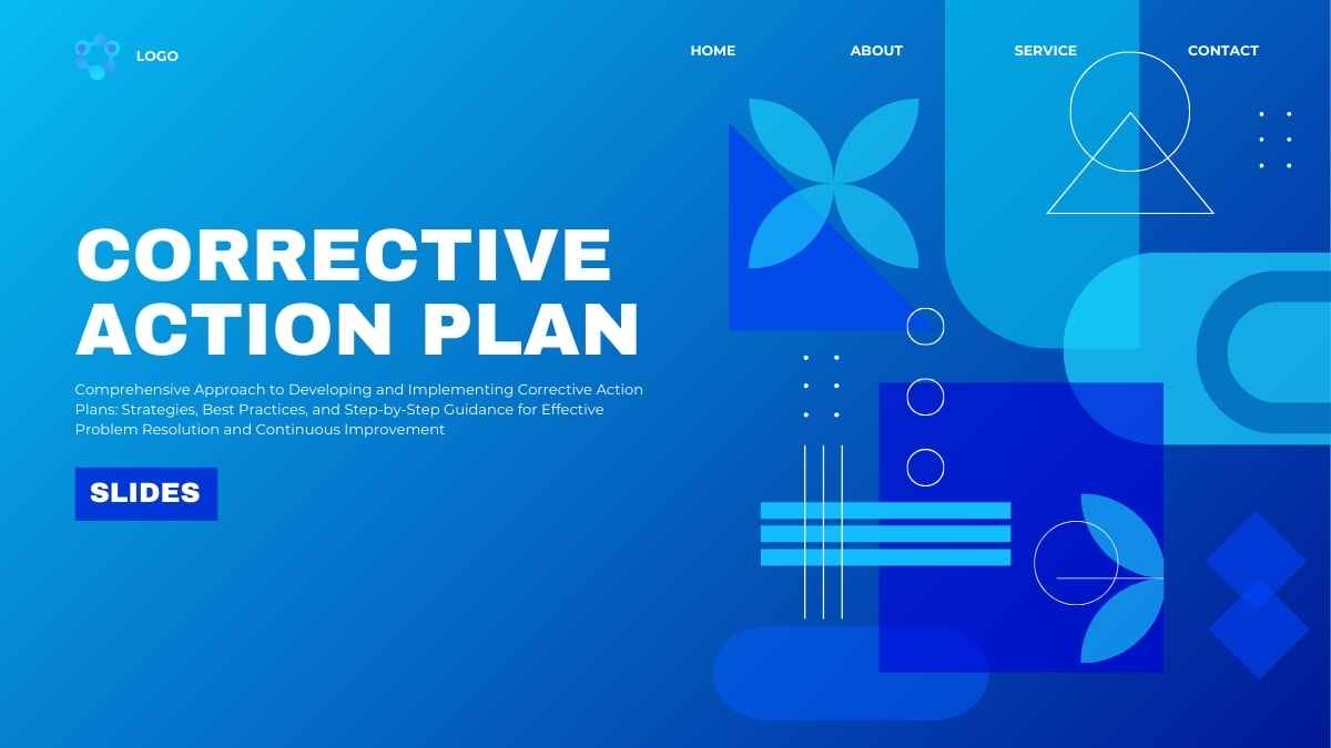 Geometric Corrective Action Plan Slides Preview