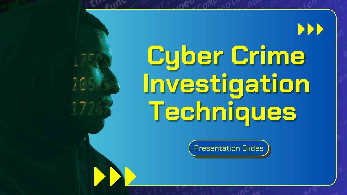 Gradient Cyber Crime Investigation Techniques Slides Preview