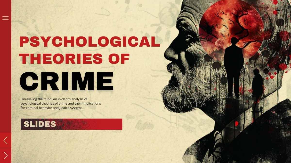 Grunge Psychological Theories Of Crime Slides Preview