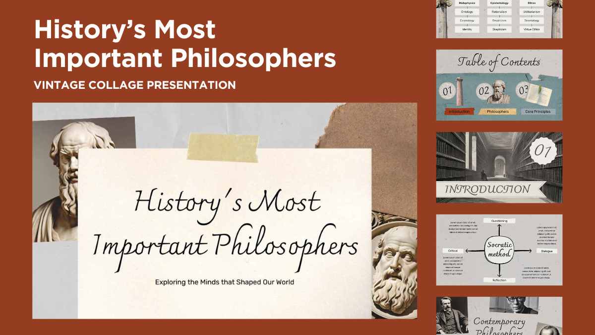 Vintage History’s Most Important Philosophers Preview
