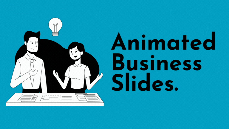 Simple Animated Business Slides Preview