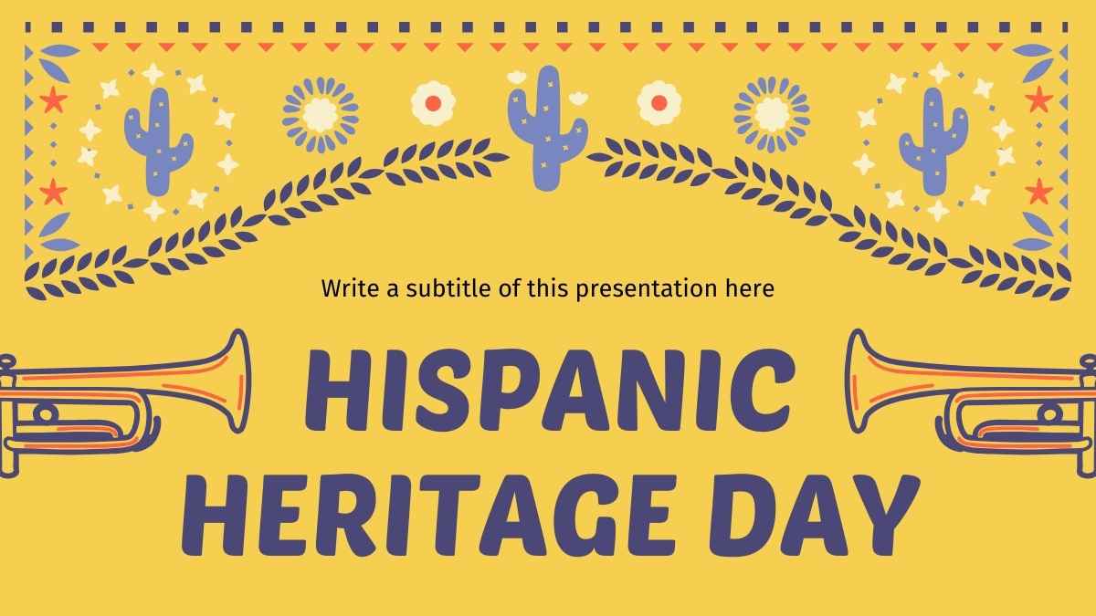 Illustrated Hispanic Heritage Day Preview