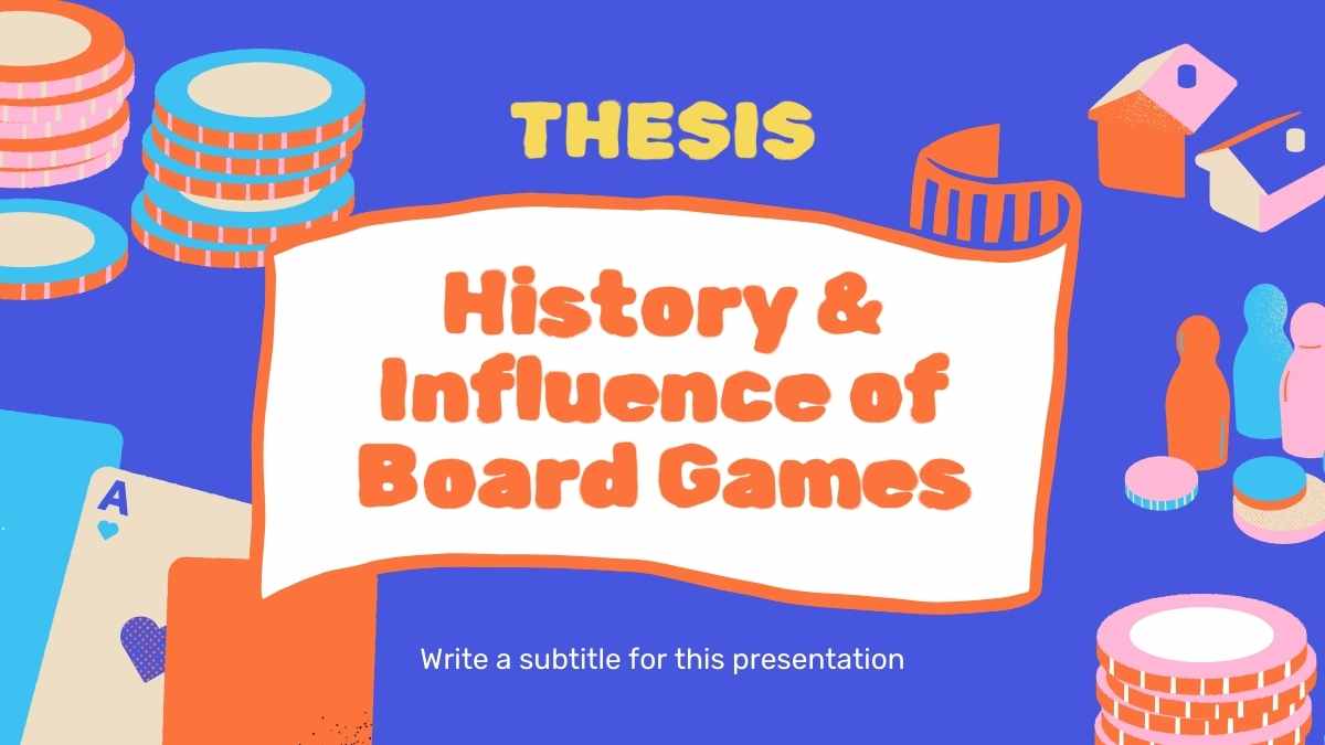 Illustrated History and Influence of Board Games – Thesis Slides Preview