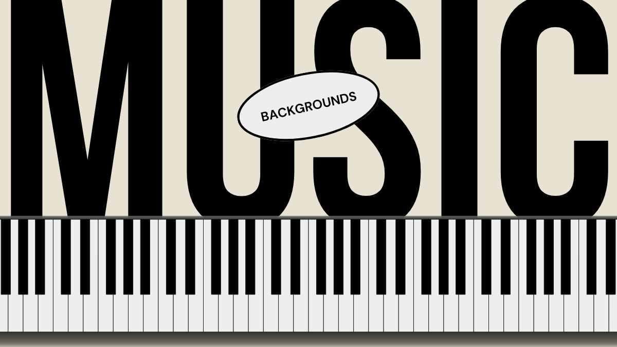 Illustrated Music Backgrounds Preview