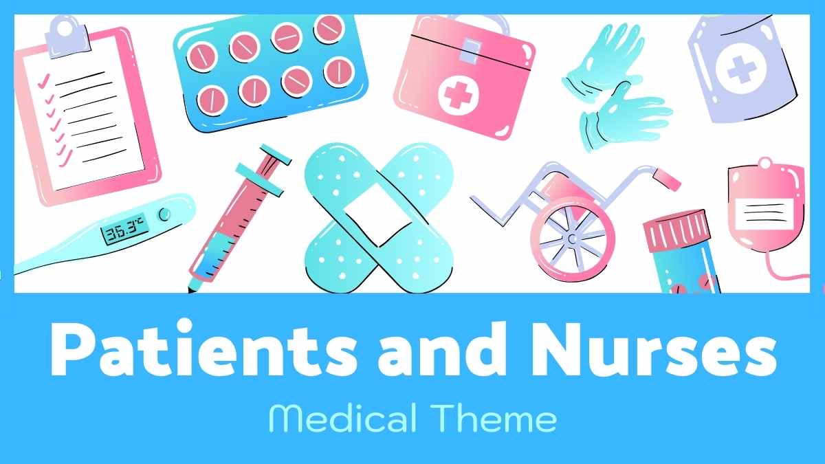 Illustrated Patients and Nurses Medical Theme Preview