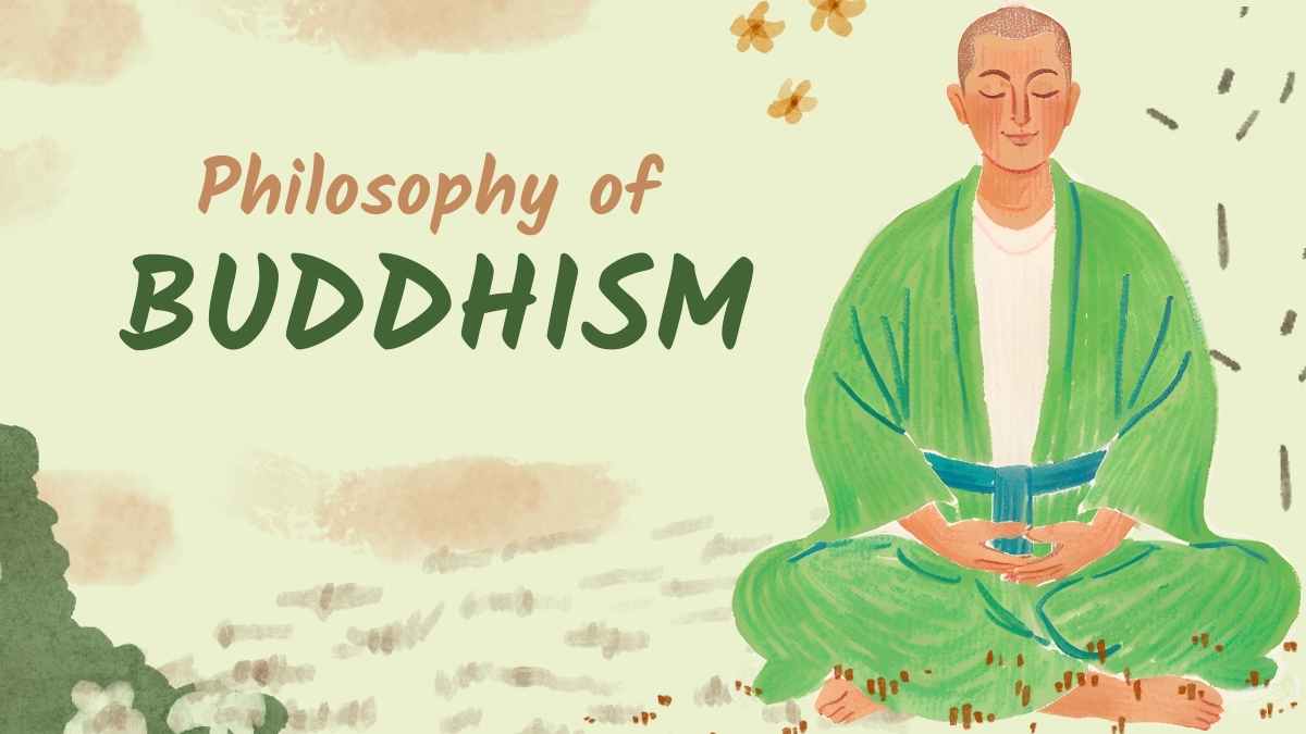 Illustrated Philosophy of Buddhism Slides Preview