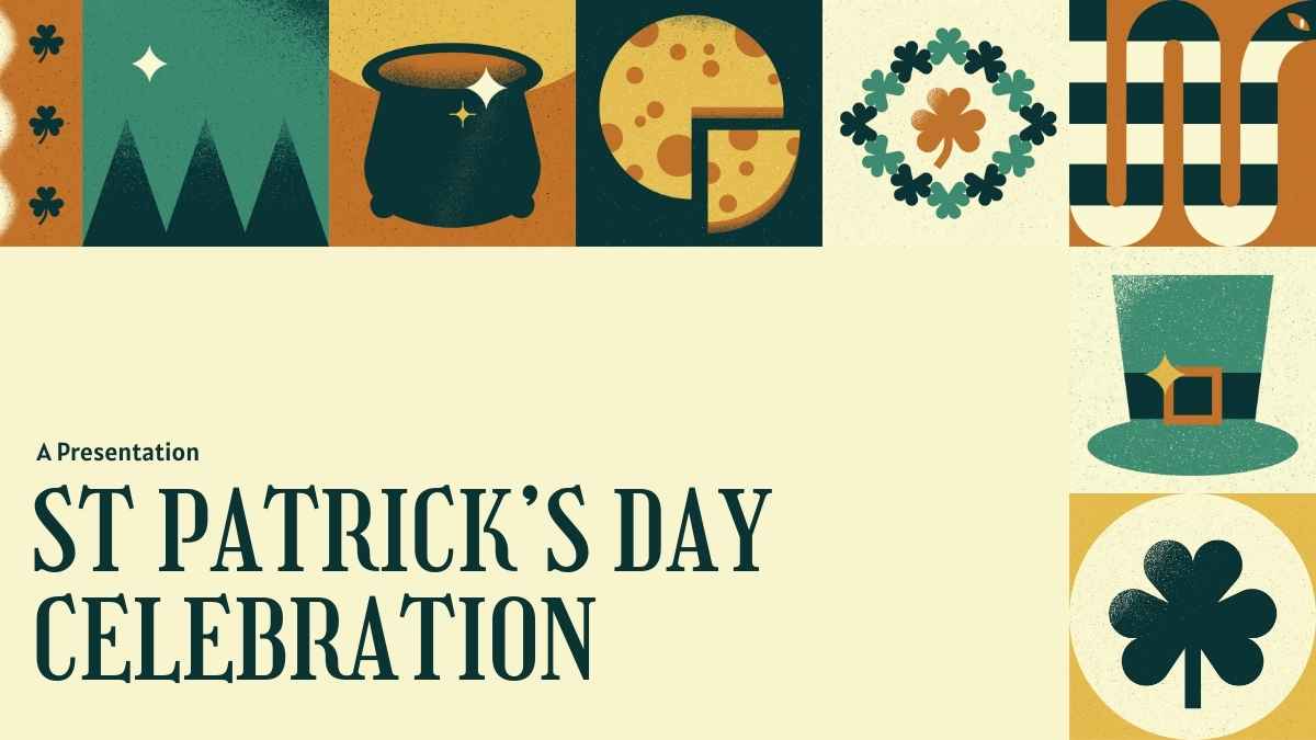 Illustrated St. Patricks Day Slides Preview