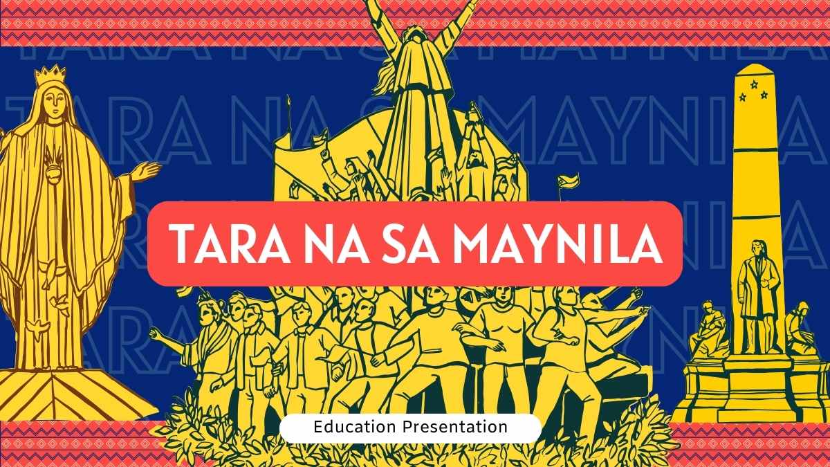 Illustrated Tara na sa Maynila Slides Preview
