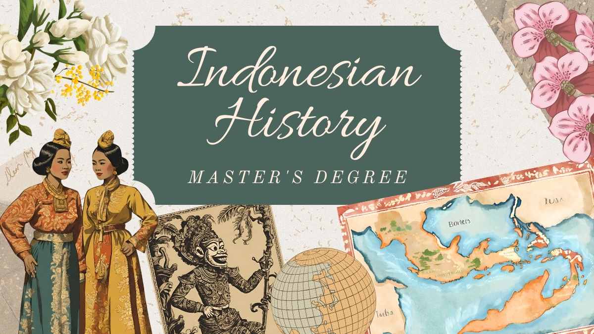 Indonesian History Master’s Degree Slides Preview