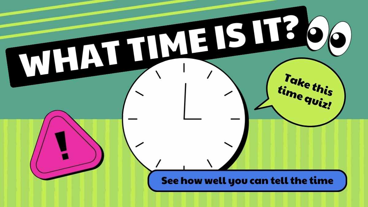 What Time Is It Quiz Slides Preview