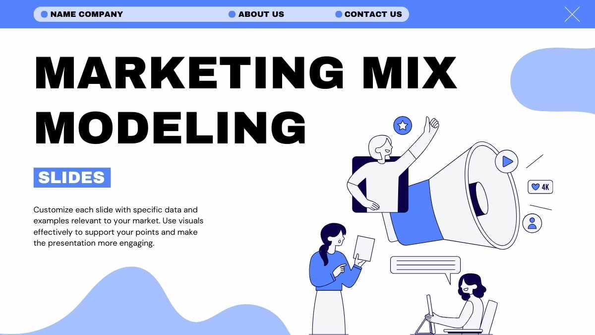 Marketing Mix Modeling Slides Preview