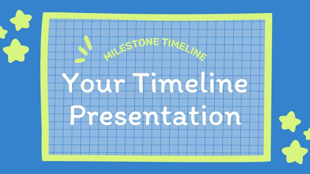 Milestone Timeline Slides Preview